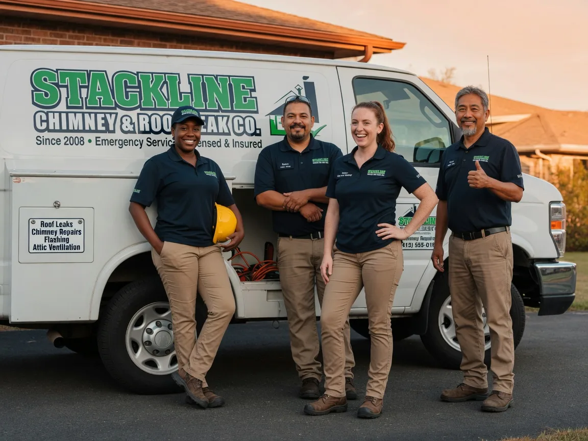 Chimney flashing repair company in Grassy Butte, ND